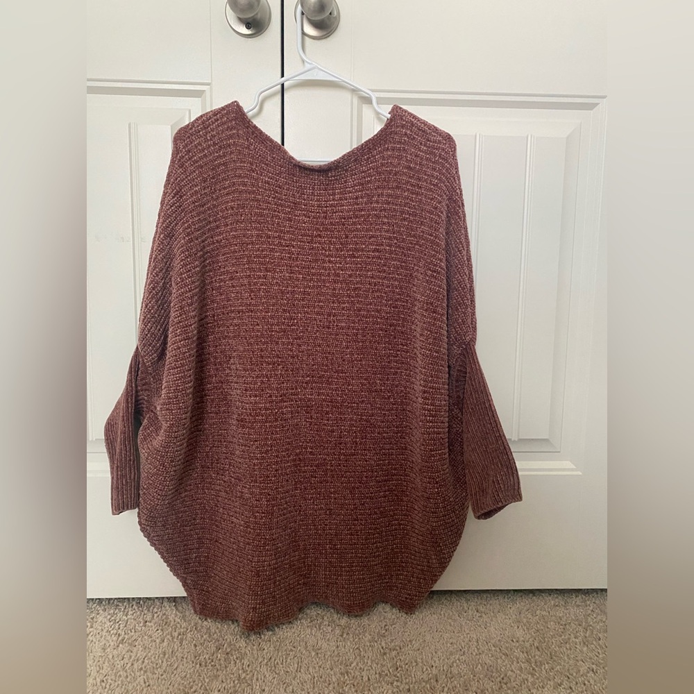 Fashion Nova Oversized Cozy Brown Women's Sweater